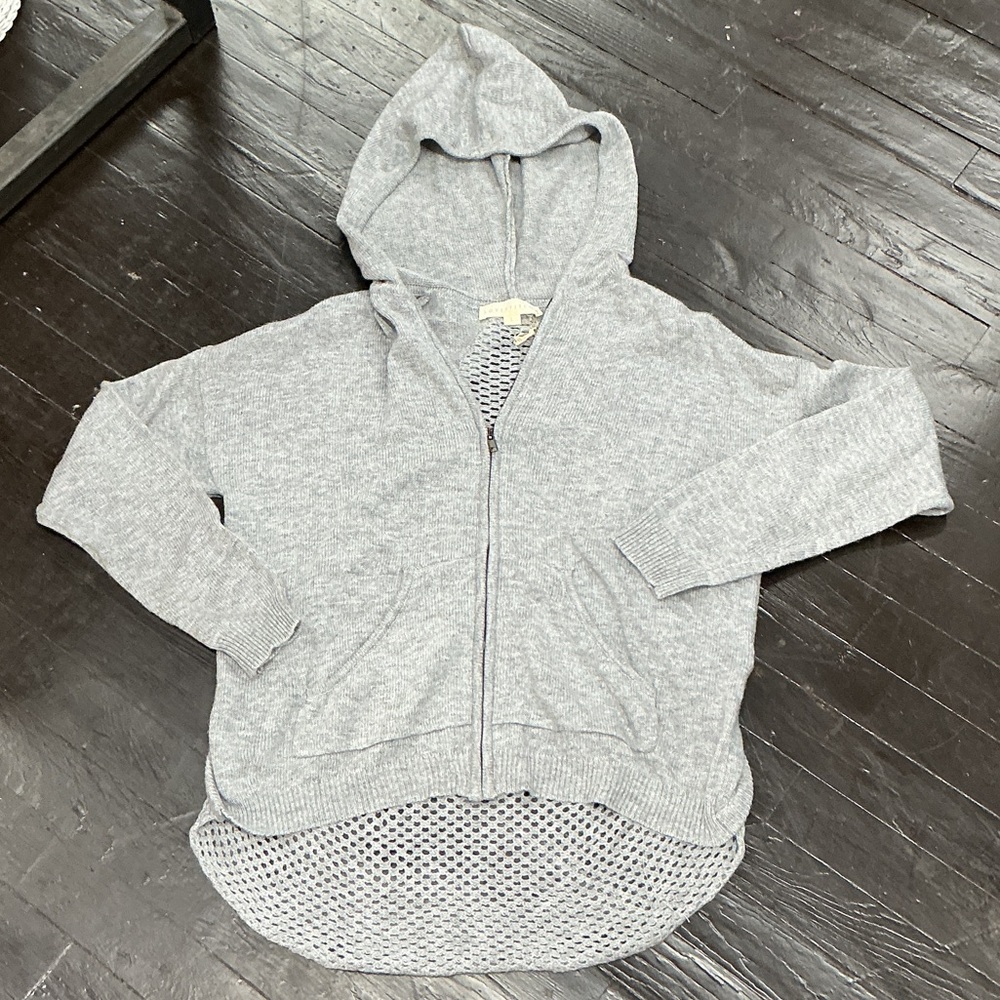 Lovestitch Gray Hooded Jacket